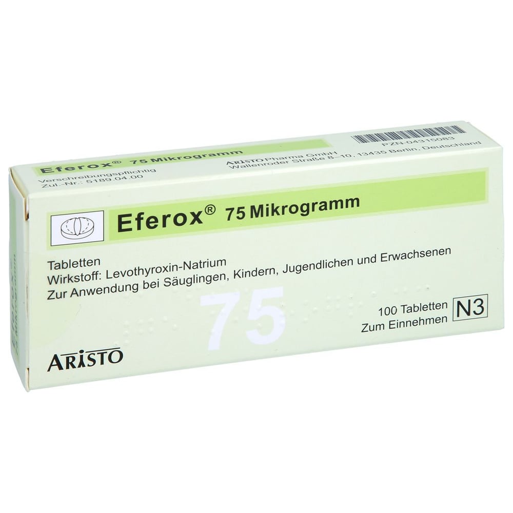 Eferox 75 Mikrogramm