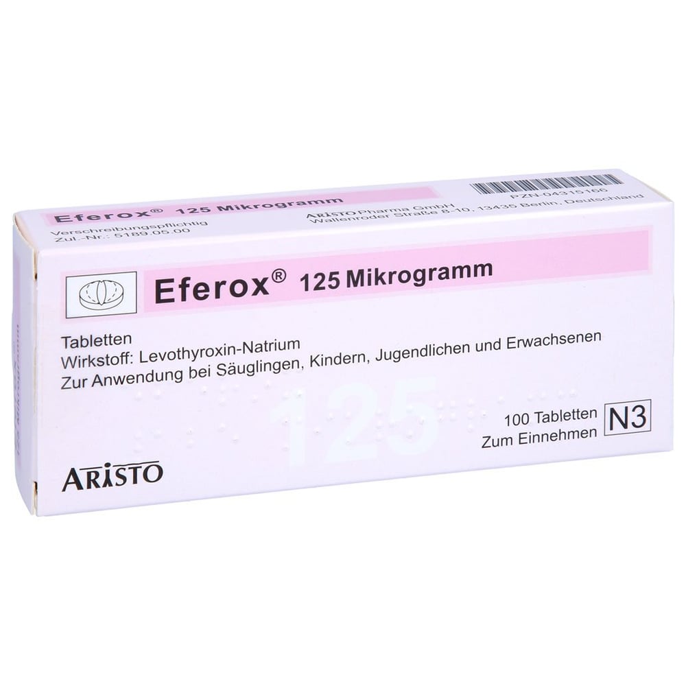 Eferox 125 Mikrogramm