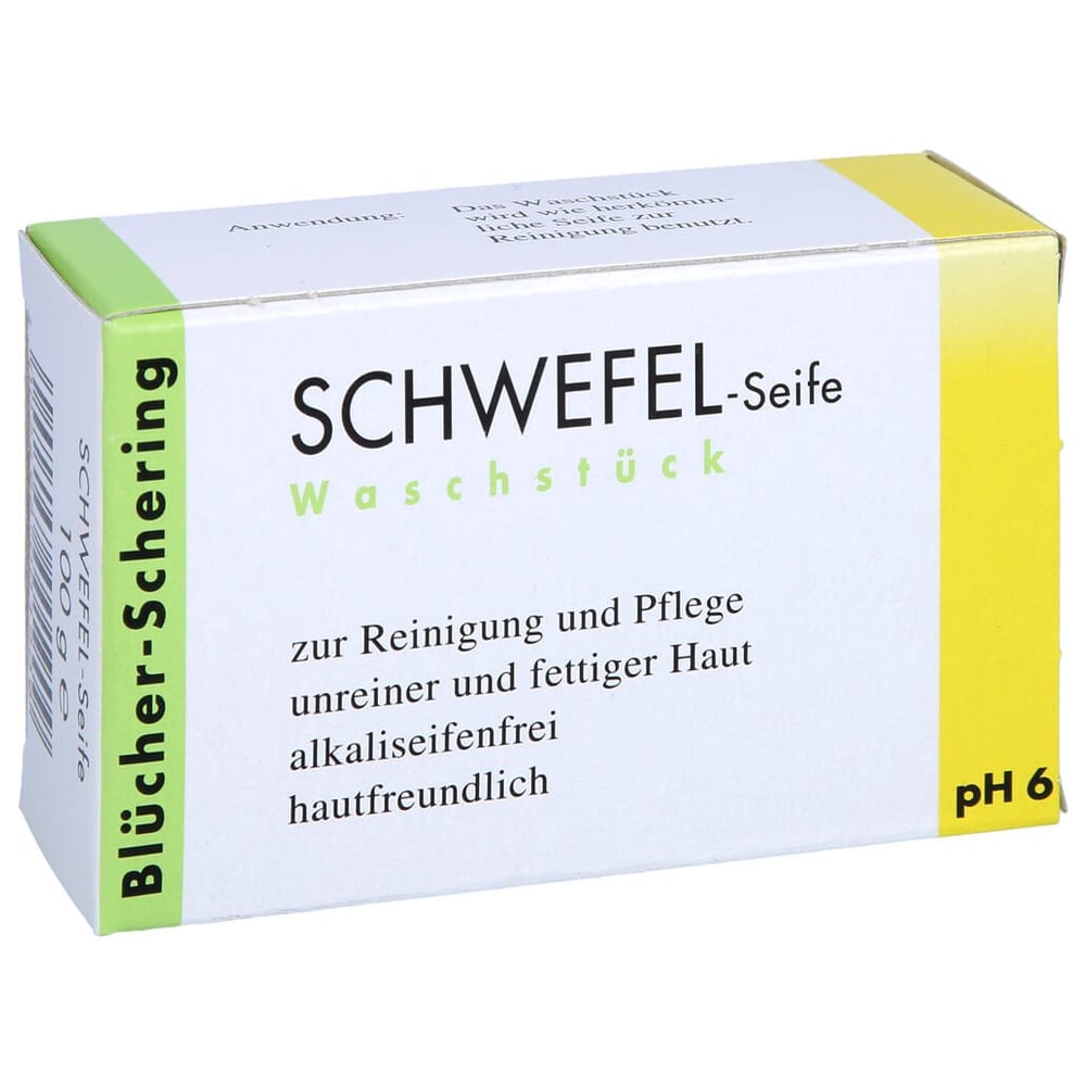 Schwefel Seife Blücher Schering