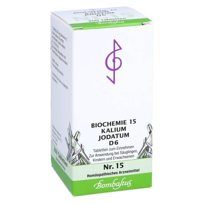 Biochemie 15 Kalium jodatum D 6