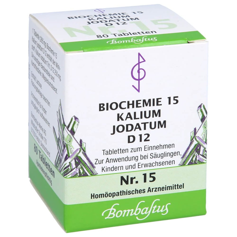 Biochemie 15 Kalium jodatum D12