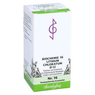 Biochemie 16 Lithium chloratum D12