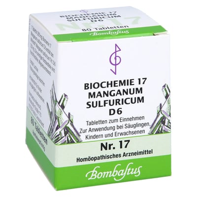 Biochemie 17 Manganum sulfuricum D 6