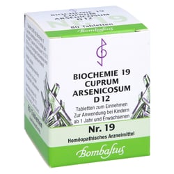 Biochemie 19 Cuprum arsenicosum D12