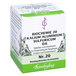 Biochemie 20 Kalium aluminium sulfuricum D 6