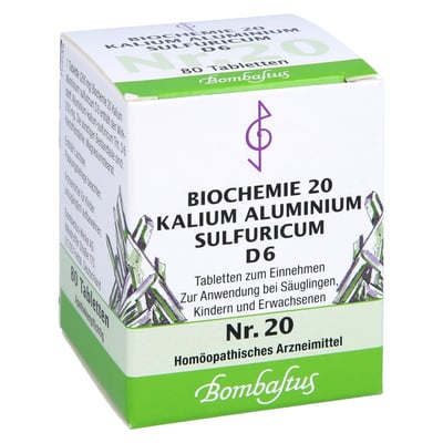 Biochemie 20 Kalium aluminium sulfuricum D 6