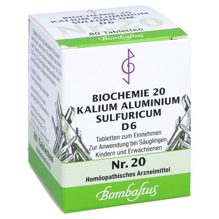 Biochemie 20 Kalium aluminium sulfuricum D 6
