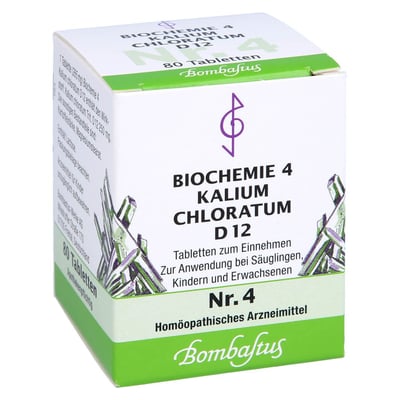 Biochemie 4 Kalium chloratum D 12