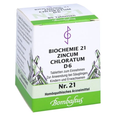 Biochemie 21 Zincum chloratum D 6