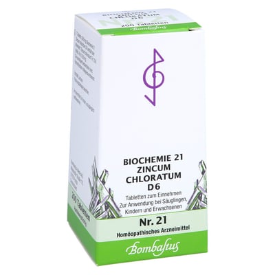 Biochemie 21 Zincum chloratum D 6
