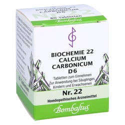 Biochemie 22 Calcium carbonicum D 6