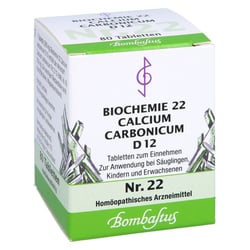 Biochemie 22 Calcium carbonicum D12