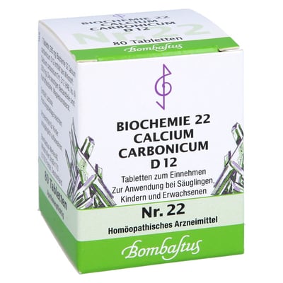 Biochemie 22 Calcium carbonicum D12