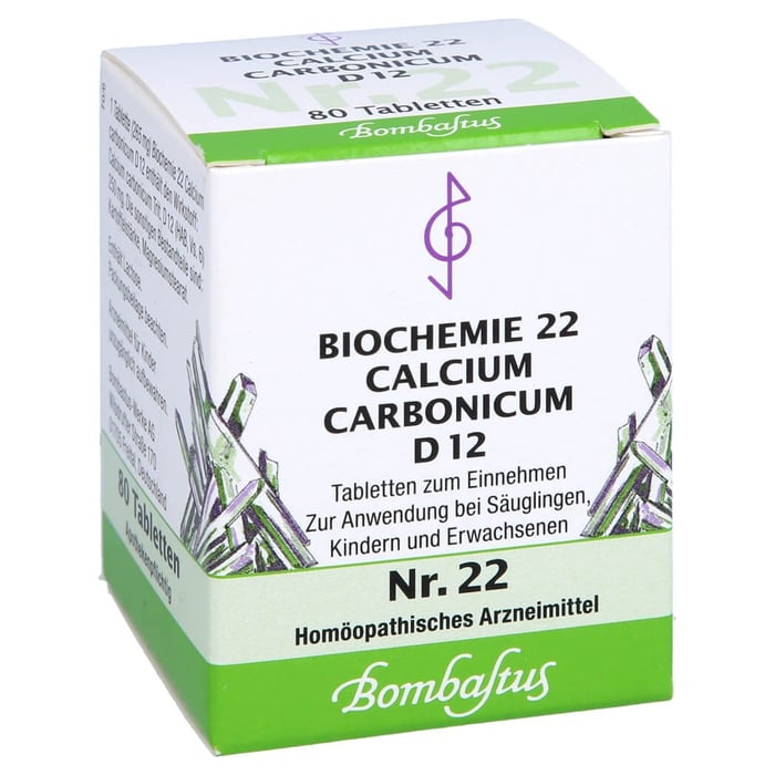 Biochemie 22 Calcium carbonicum D12