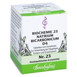 Biochemie 23 Natrium bicarbonicum D 6