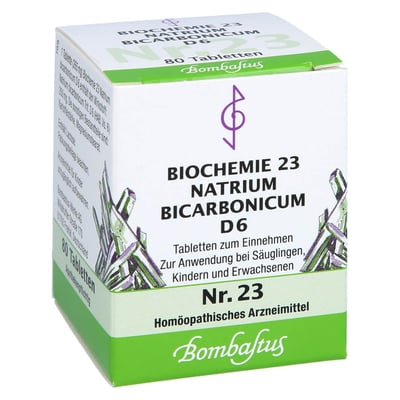 Biochemie 23 Natrium bicarbonicum D 6