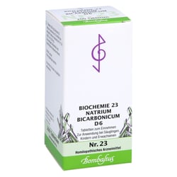 Biochemie 23 Natrium bicarbonicum D 6