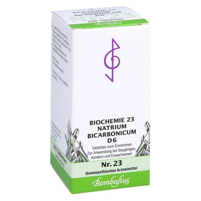 Biochemie 23 Natrium bicarbonicum D 6