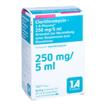 Clarithromycin-1A Pharma 250 mg/5 ml