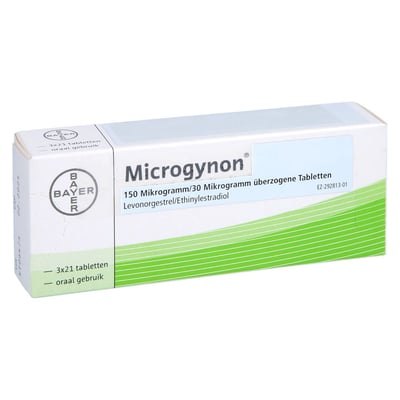 Microgynon 150 Mikrogramm/30 Mikrogramm