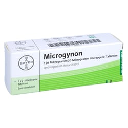 Microgynon 150 Mikrogramm/30 Mikrogramm