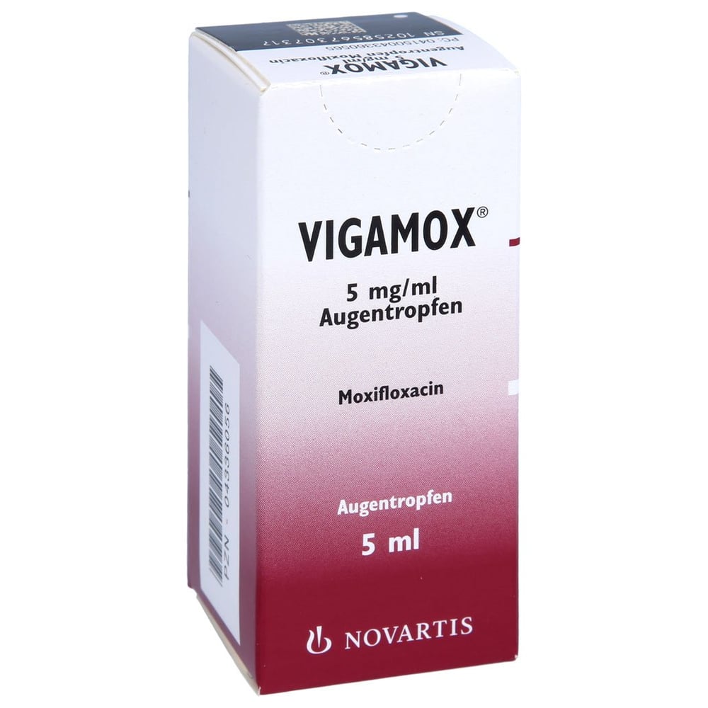 Vigamox 5mg/ml Augentropfen