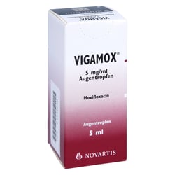 Vigamox 5mg/ml Augentropfen