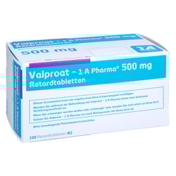 Valproat - 1A Pharma 500 mg Retardtabletten