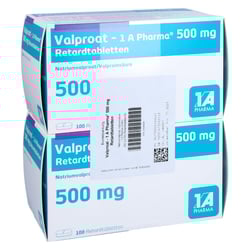 Valproat - 1A Pharma 500 mg Retardtabletten