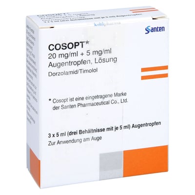 Cosopt 20 mg/ml+5 mg/ml Produktbild 1