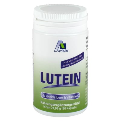 Lutein Kaps 6 mg+Heidelbeer Produktbild 1