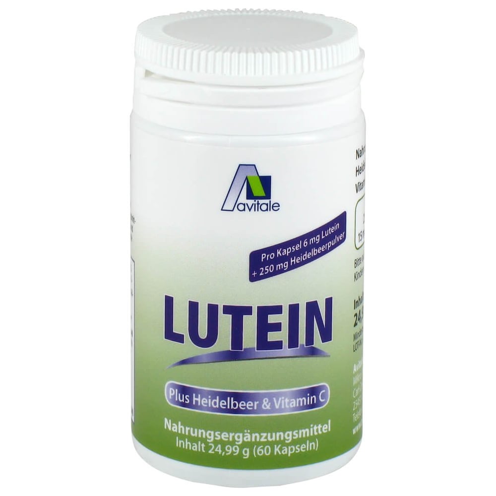 Lutein Kaps 6mg+Heidelbeer