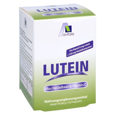 Lutein Kaps 6 mg+Heidelbeer Produktbild 1