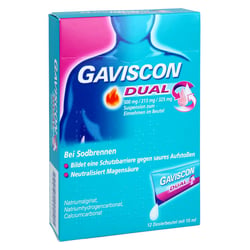 Gaviscon Dual 500 mg/213 mg/325 mg im Beutel