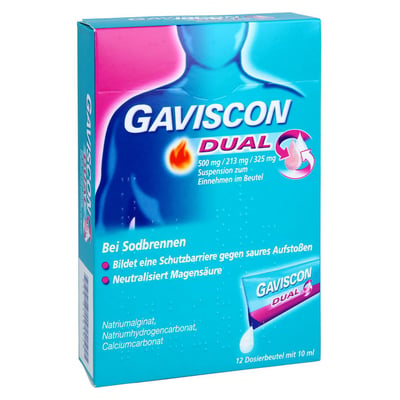 Gaviscon Dual 500 mg/213 mg/325 mg im Beutel Produktbild 1