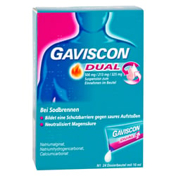 Gaviscon Dual 500 mg/213 mg/325 mg