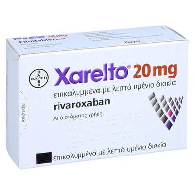 Xarelto 20 mg