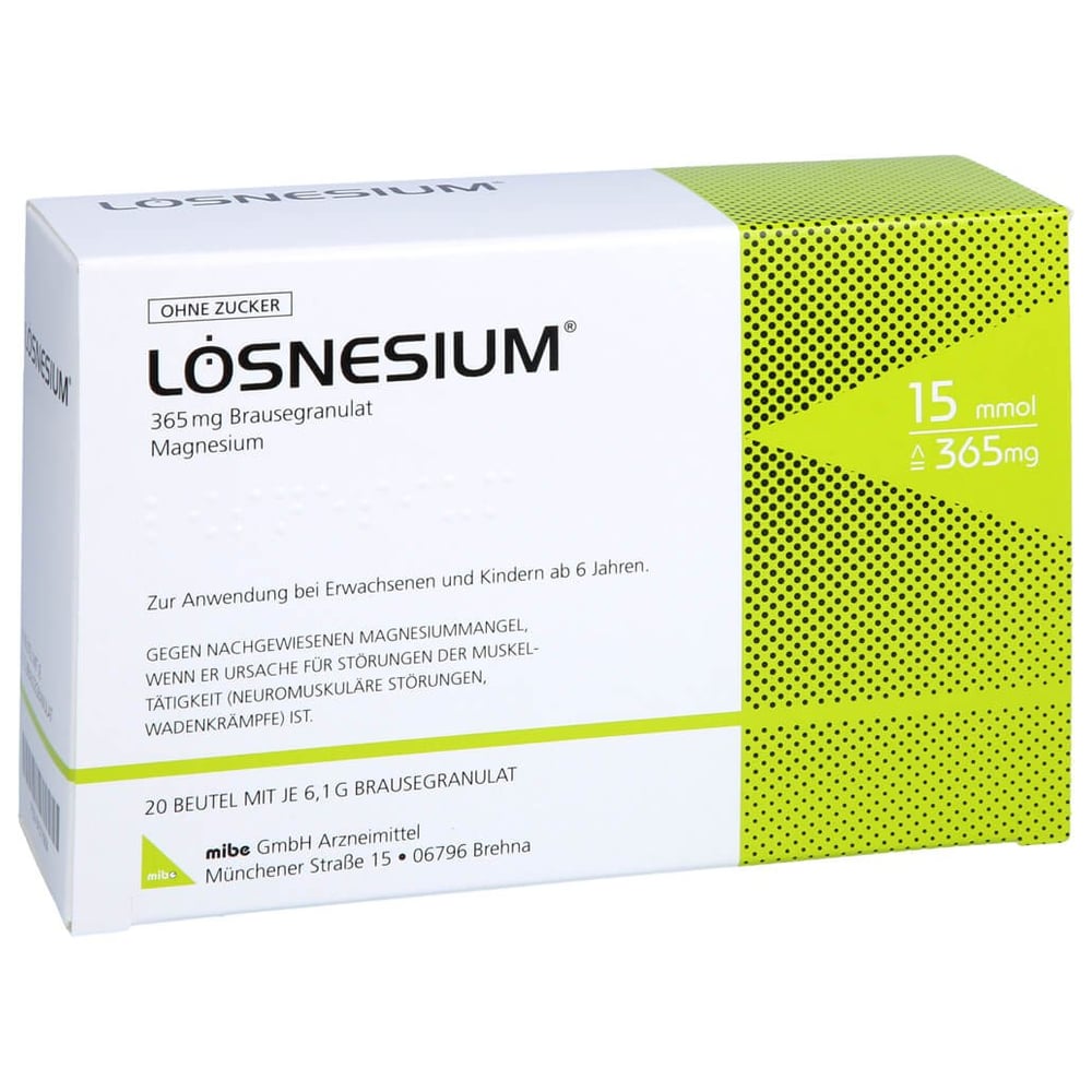 Lösnesium Brausegranulat