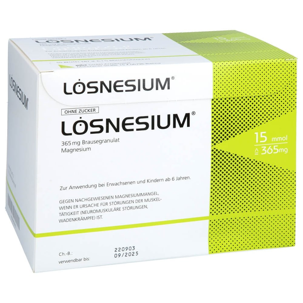 Lösnesium Brausegranulat