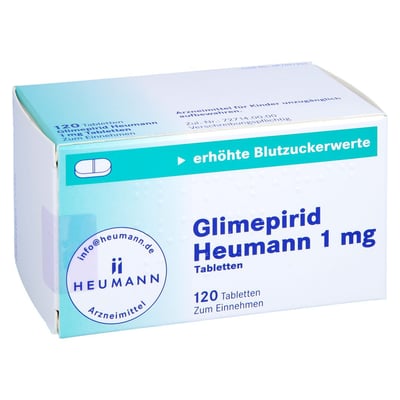Glimepirid Heumann 1 mg