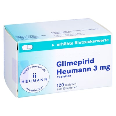 Glimepirid Heumann 3 mg