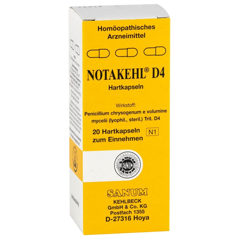 Notakehl D 4 Kapseln
