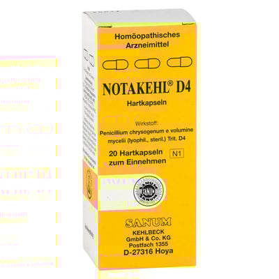 Notakehl D 4 Kapseln
