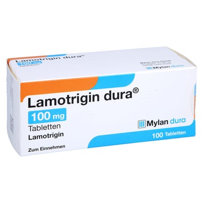 Lamotrigin dura 100 mg