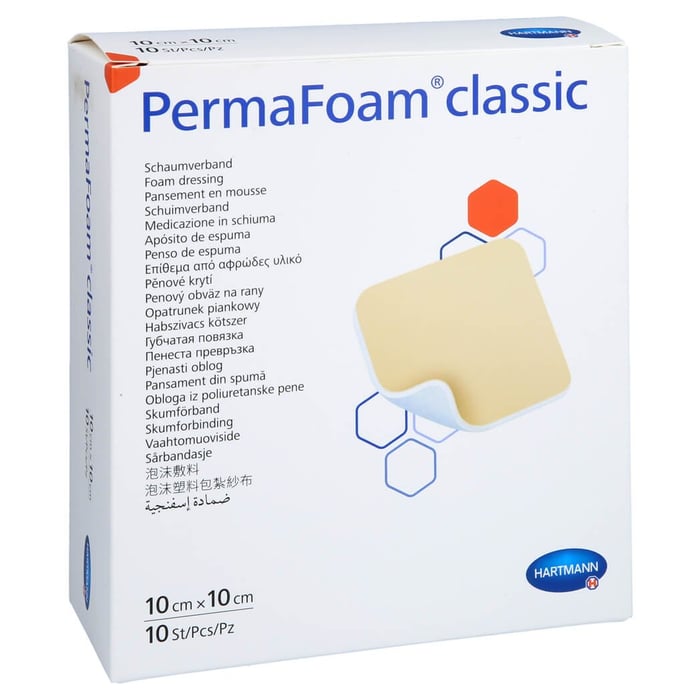 Permafoam Schaumverband 10x10 cm