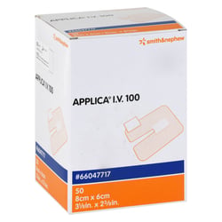 Applica I.v.100 Kanülenpflaster m. Saugpolster Smith & Nephew