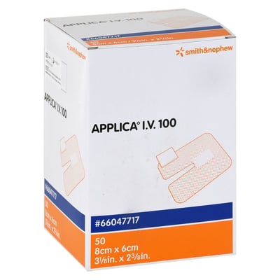 Applica I.v.100 Kanülenpflaster m. Saugpolster Smith & Nephew