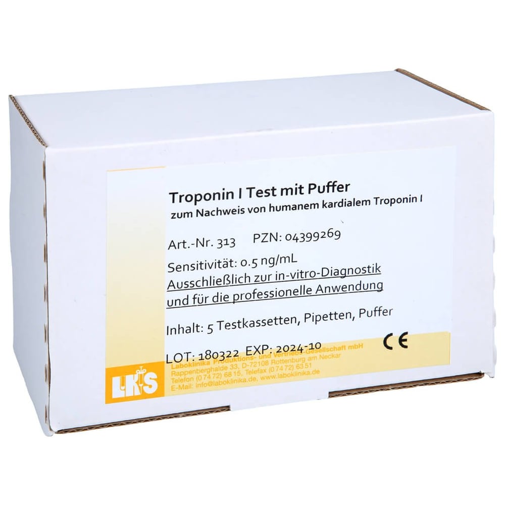 Troponin I Mit Puffer Test