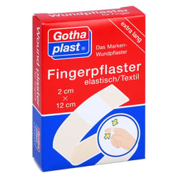Gothaplast Fingerpflaster 12x2 cm elastisch
