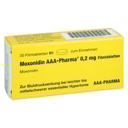 Moxonidin AAA-Pharma 0,2 mg